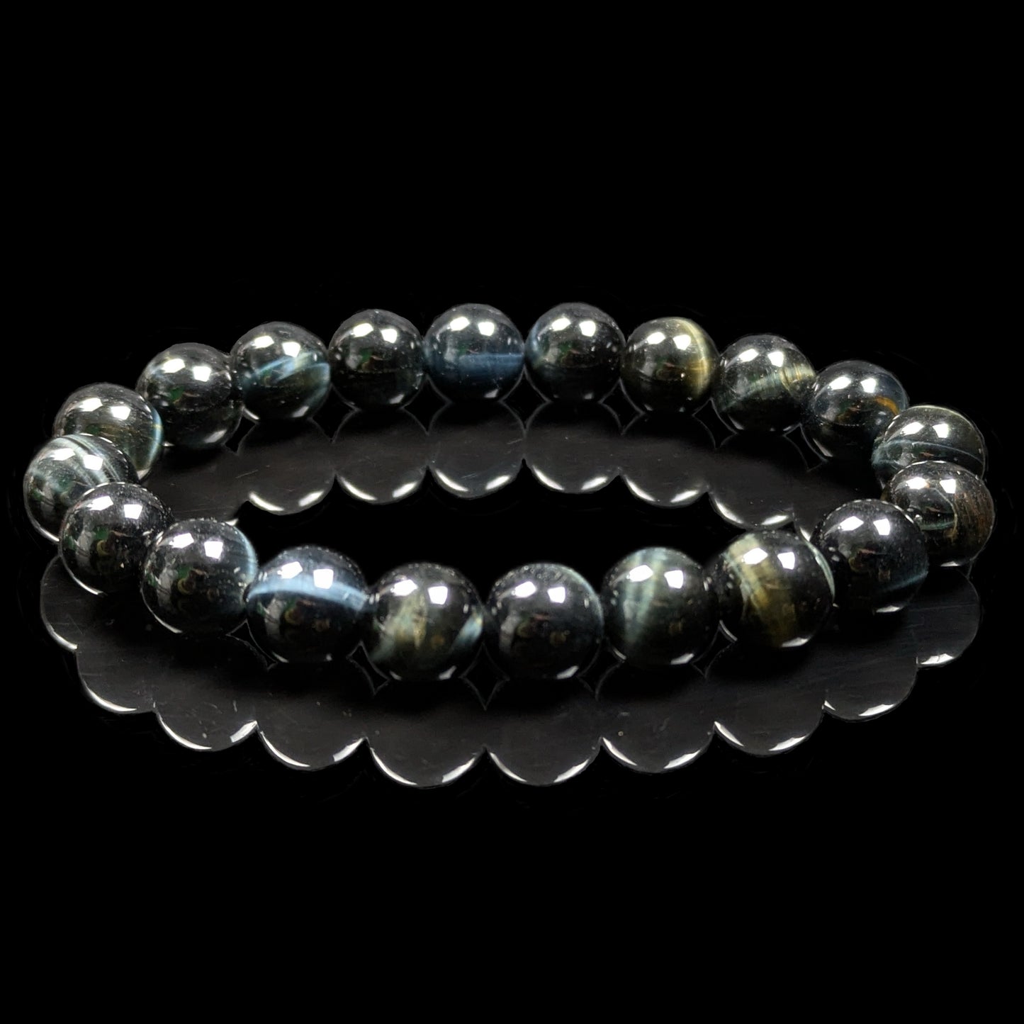 Blue Tiger Eye(8mm) Bracelet